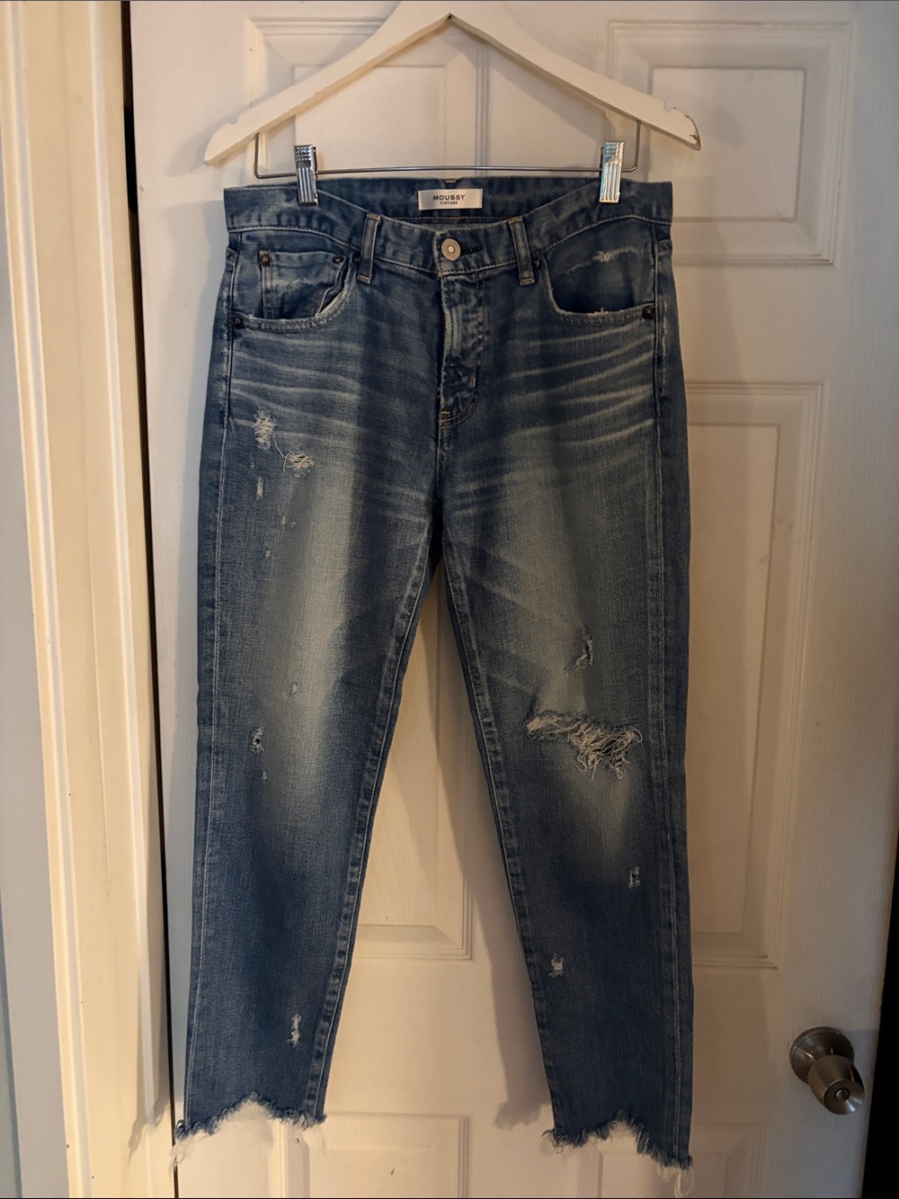 Moussy Denim Straight Leg